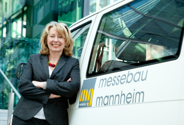 Karin Bühler Geschäftsführerin mg messebau gmbh